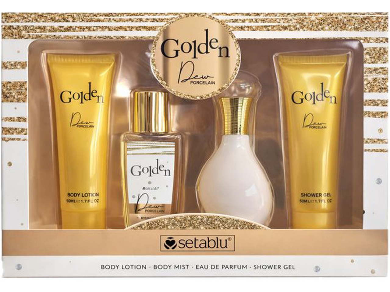 SET PROFUMO + CREMA DONNA 4 PEZZI 62776