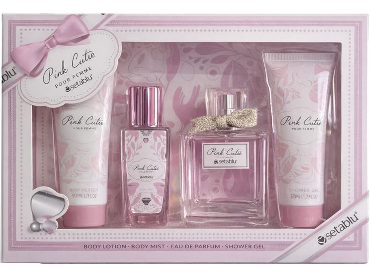 SET PROFUMO + CREMA DONNA 4 PEZZI 62780