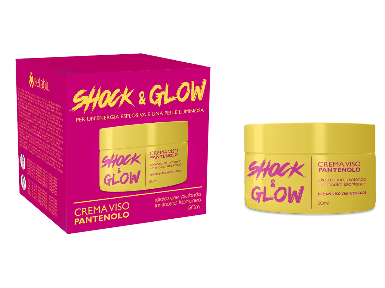 CREMA VISO PANTENOLO 50ML SHOCK&GLOW 03557 CREMA VISO PANTENOLO 50ML SHOCK&GLOW 03557