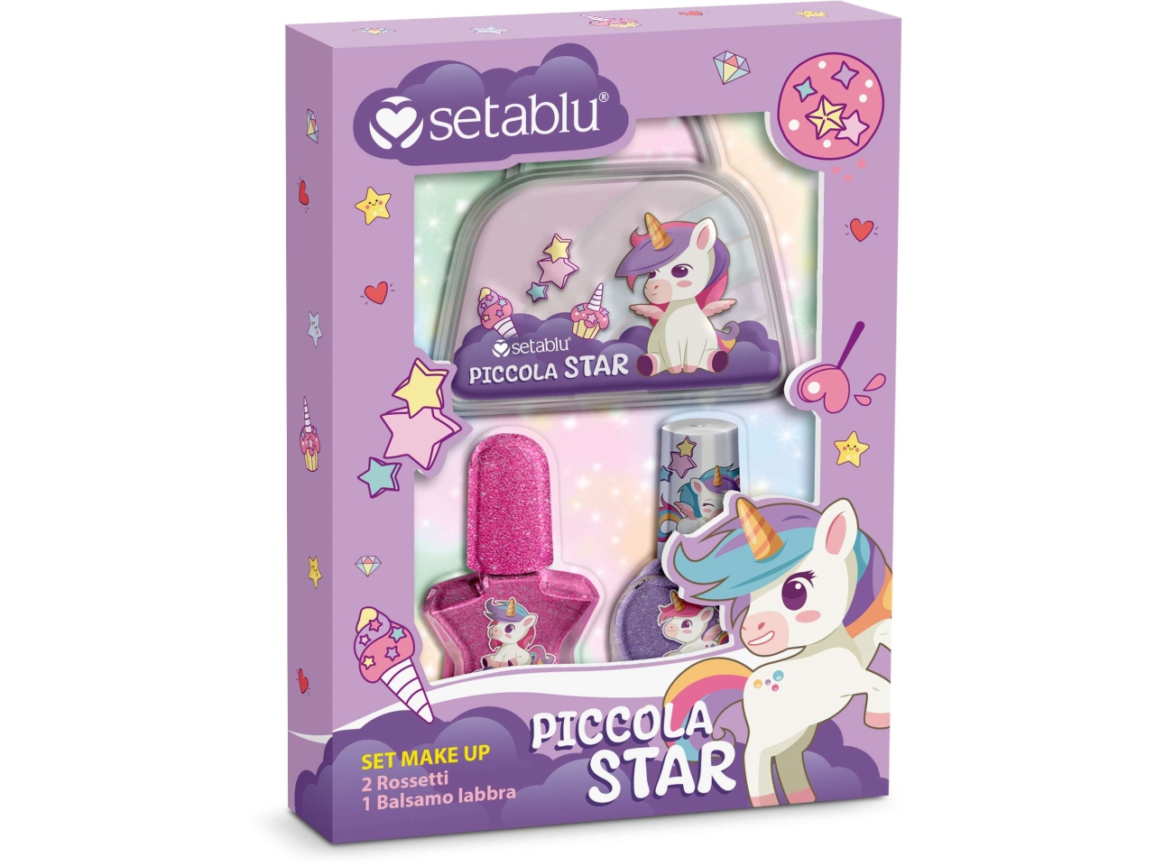 SET MAKE UP 2 SMALTI + 1 LUCIDALABBRA 62034