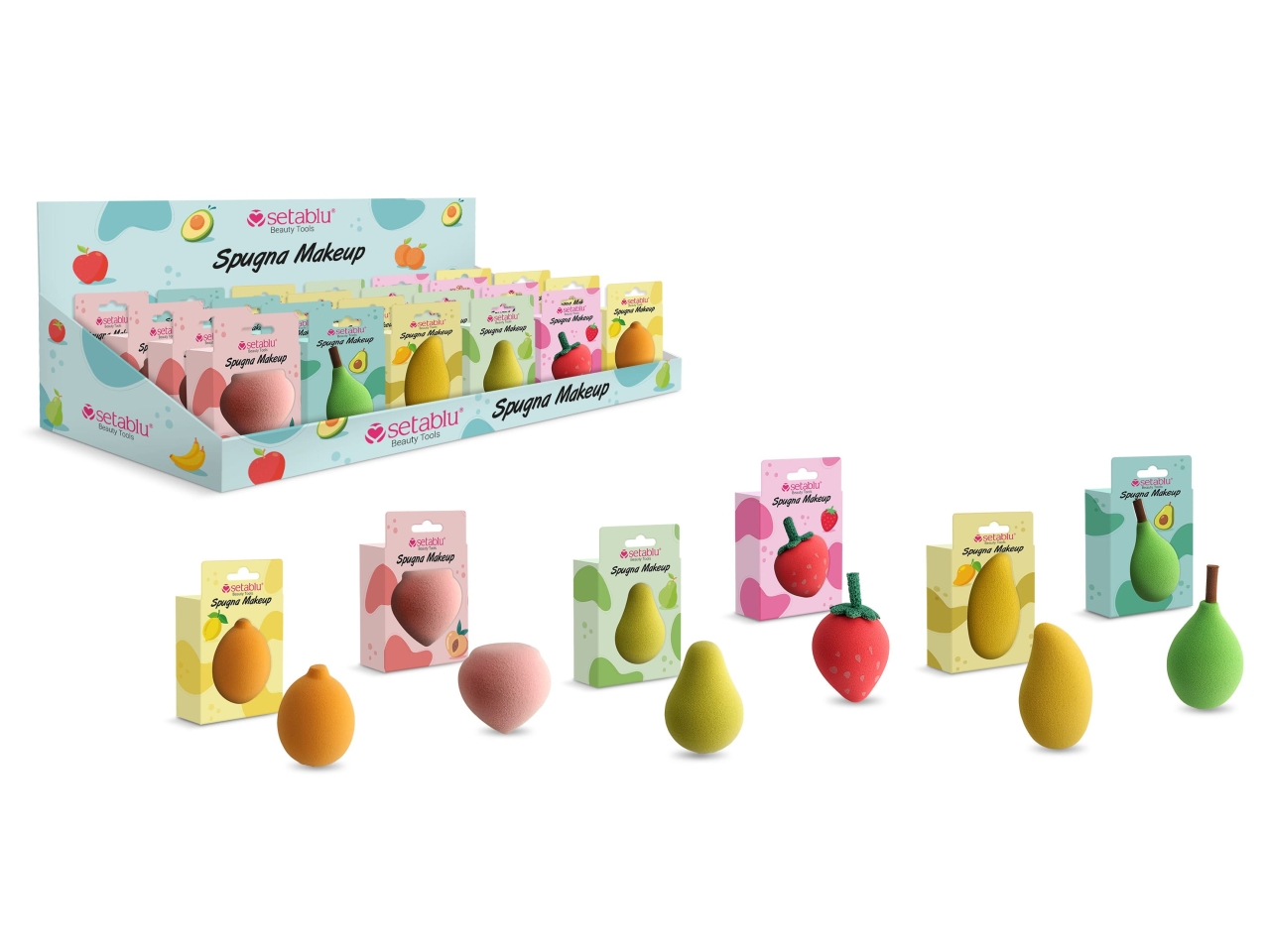 SPUGNETTA MAKE UP FRUTTA 62386 SPUGNETTA MAKE UP FRUTTA 62386