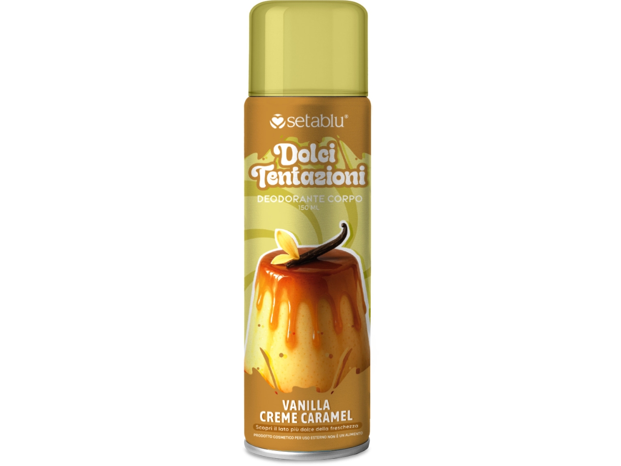 DEODORANTE VANILLA CREME CARAMEL 150ML 62622 DEODORANTE VANILLA CREME CARAMEL 150ML 62622