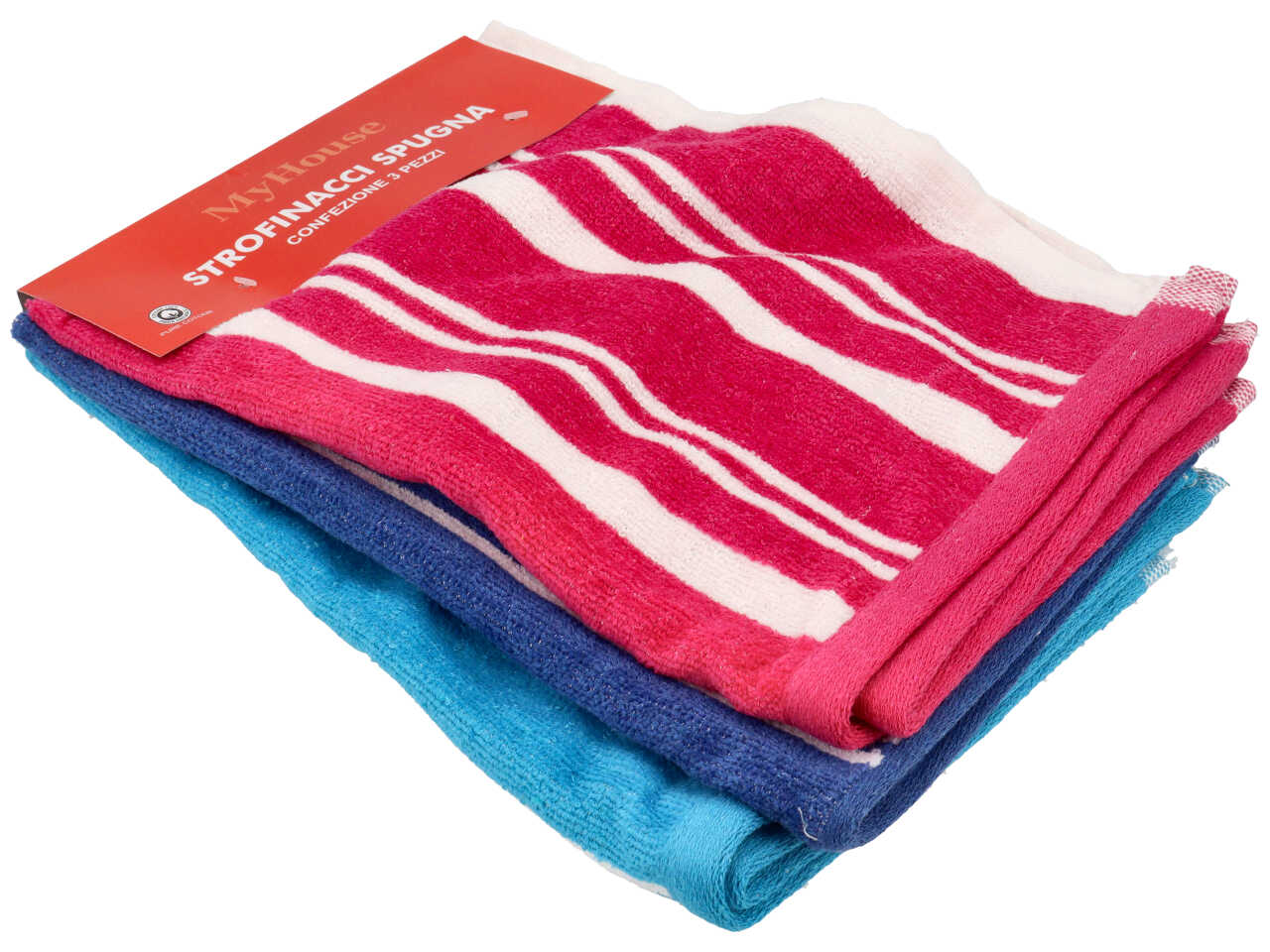 STROFINACCI IN SPUGNA SET DA 3 STROFINACCI