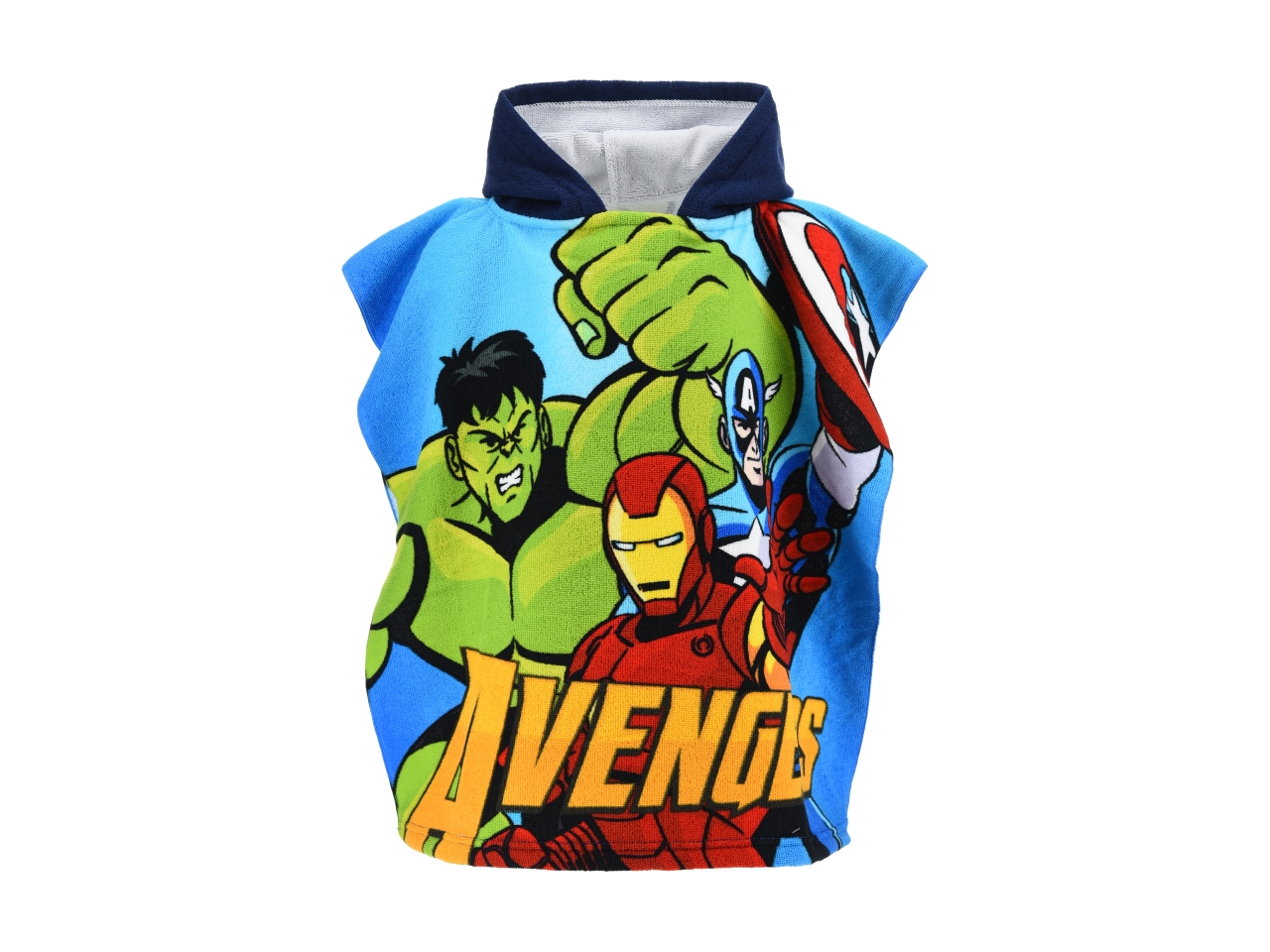 AVENGERS CLASSIC ASCIUGAMANO PONCHO BLU EZ18187 AVENGERS CLASSIC ASCIUGAMANO PONCHO BLU EZ18187
