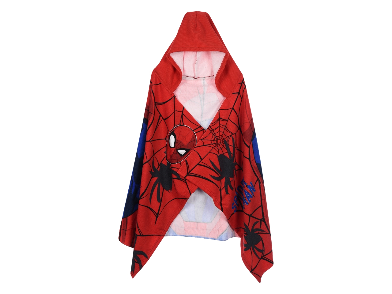 SPIDERMAN TELO MARE C/CAPPUCCIO ROSSO EZ18217