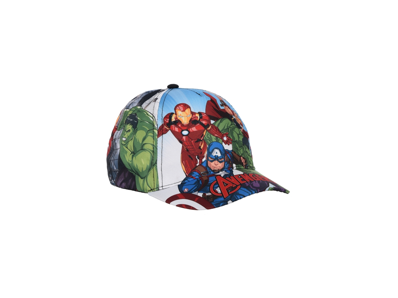 AVENGERS CAPPELLO VISIERA TG.52-54 NERO EZ40069 AVENGERS CAPPELLO VISIERA TG.52-54 NERO EZ40069