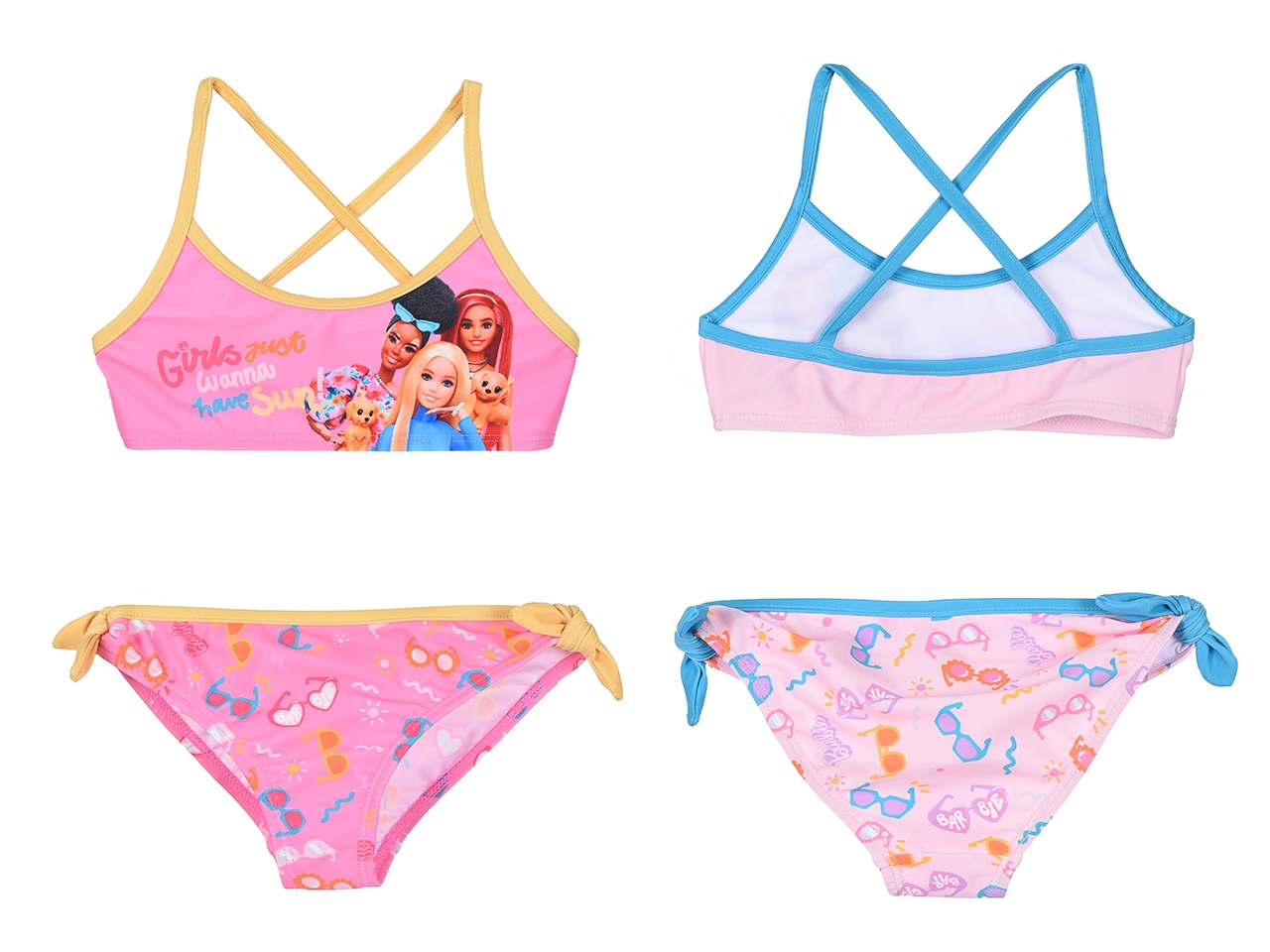 BARBIE BIKINI TG.4-10ANNI ROSA CHIARO EZ18019 BARBIE BIKINI TG.4-10ANNI ROSA CHIARO EZ18019