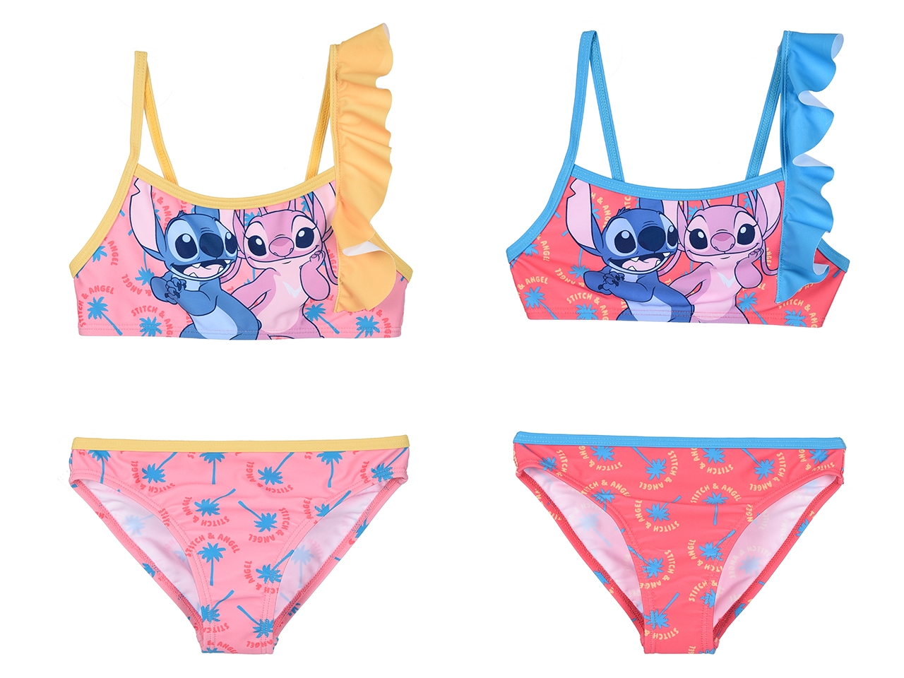 LILO E STITCH BIKINI TG.3-8ANNI BLU EZ18073