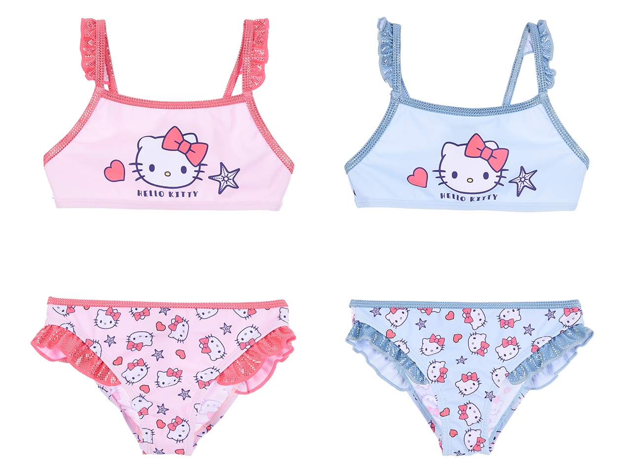 HELLO KITTY COSTUME BIKINI TG.3-8ANNI BLU EZ18210B HELLO KITTY COSTUME BIKINI TG.3-8ANNI BLU EZ18210B