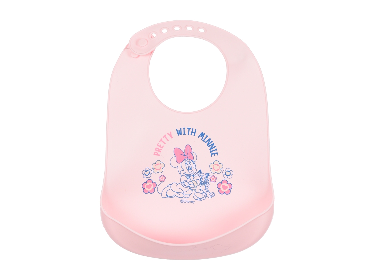 MINNIE BAVETTA SILICONE ROSA CHIARO EZ09003
