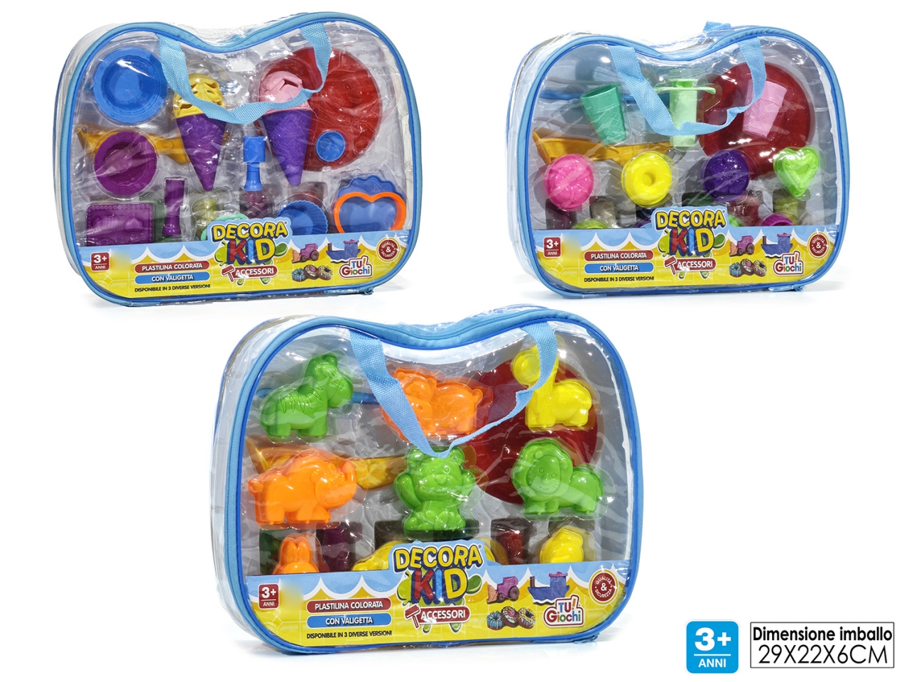 DECORA KID VALIGETTA 3ASS 104626 DECORA KID VALIGETTA 3ASS 104626