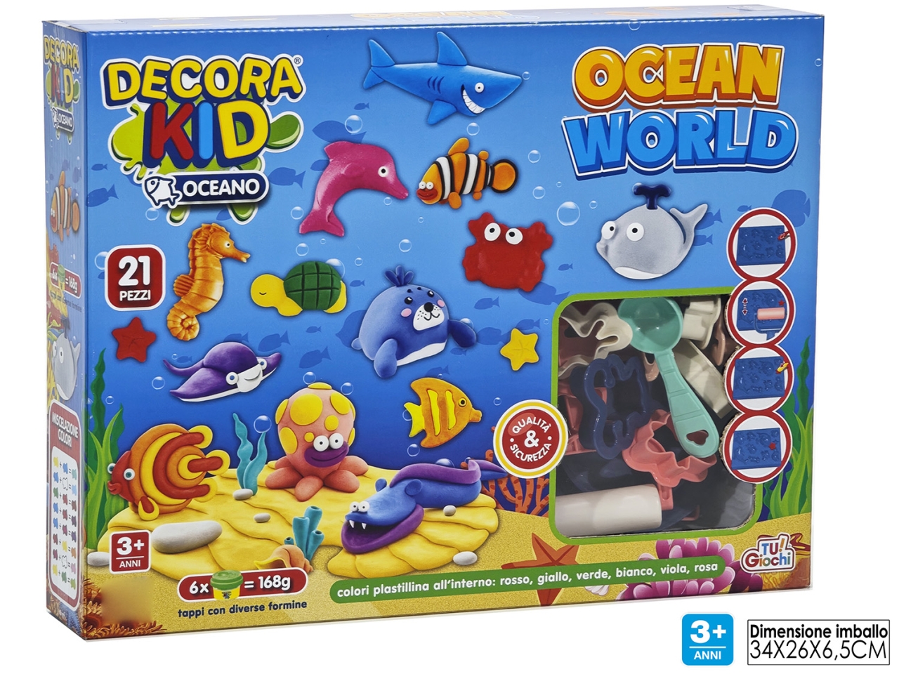 DECORA KID OCEAN WORLD 104629 DECORA KID OCEAN WORLD 104629