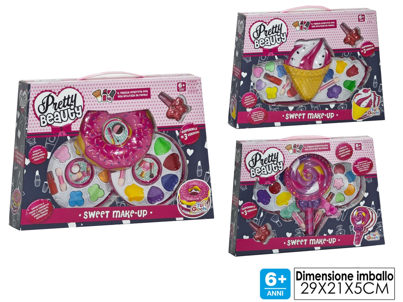 PRETTY BEAUTY – SWEET MAKEUP 3ASS 115022