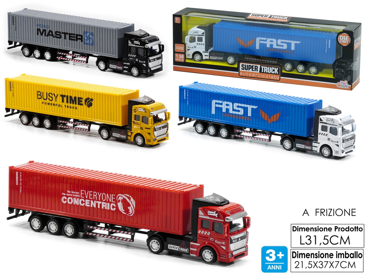 AUTOARTICOLATO DIE-CAST A FRIZ. 4ASS 121310 AUTOARTICOLATO DIE-CAST A FRIZ. 4ASS 121310