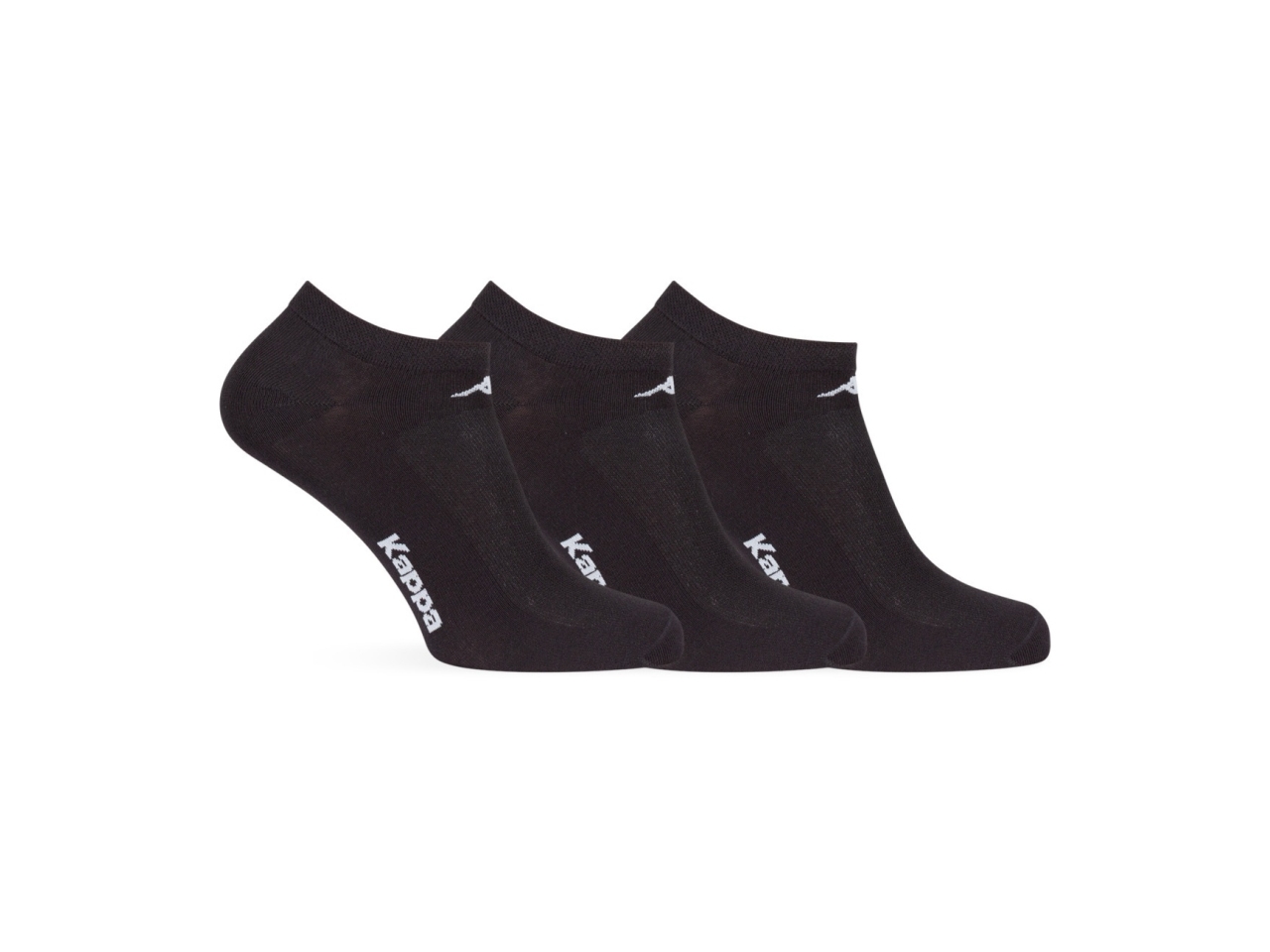 CALZA FANTASMINO UOMO 3 PAIA NERO TG 43/46 K007N43