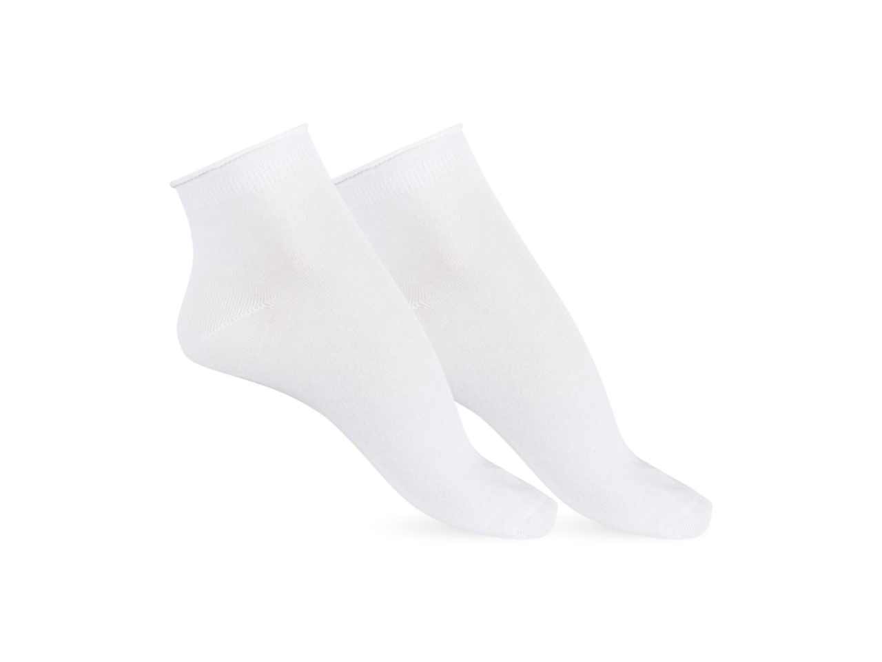 MINICALZA DA DONNA 2 PAIA BIANCO 36/40 MTD001B36