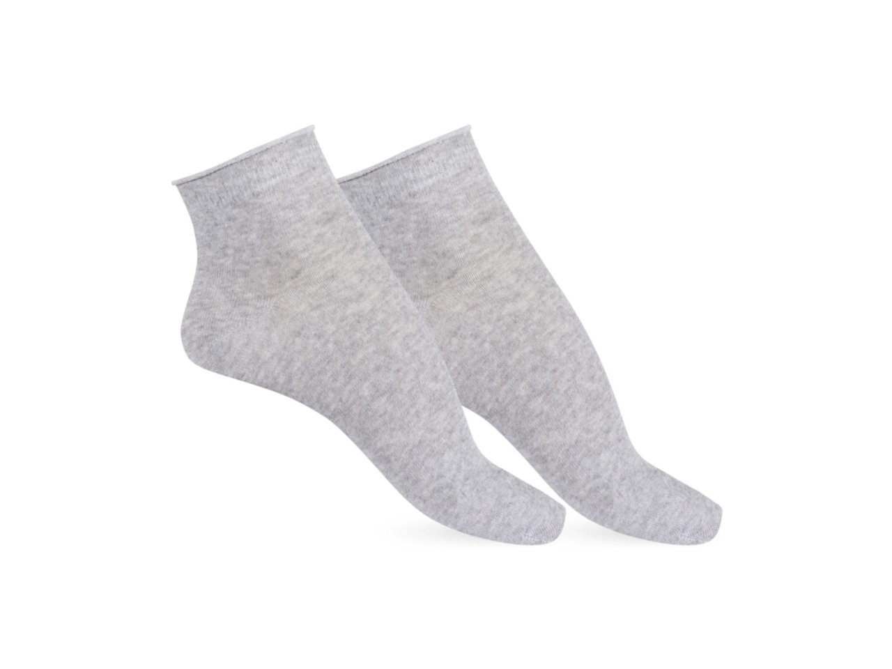 MINICALZA DA 2 PAIA GRIGIO CHIARO 36/40 MTD001G36