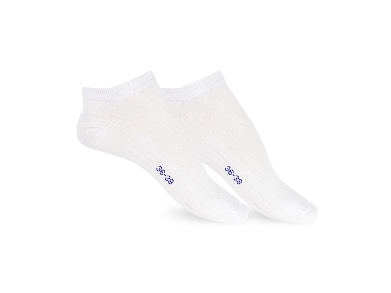 CALZA FANTASMINO DONNA 2PAIA BIANCO36/38 MTD005B36