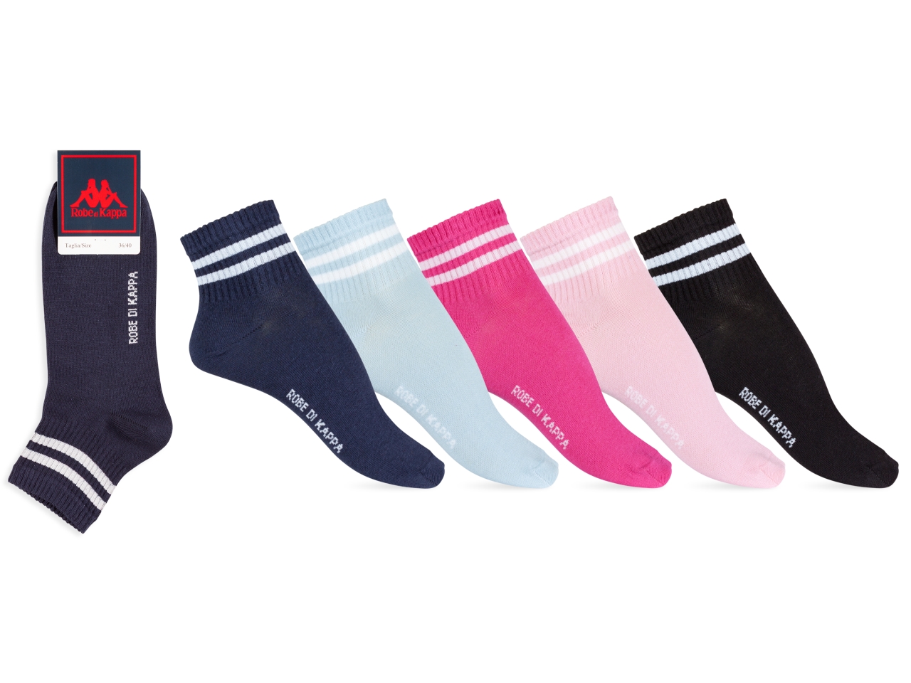 MINICALZA DONNA 1 PAIO TG 36/40 ASSORTITO RDK888