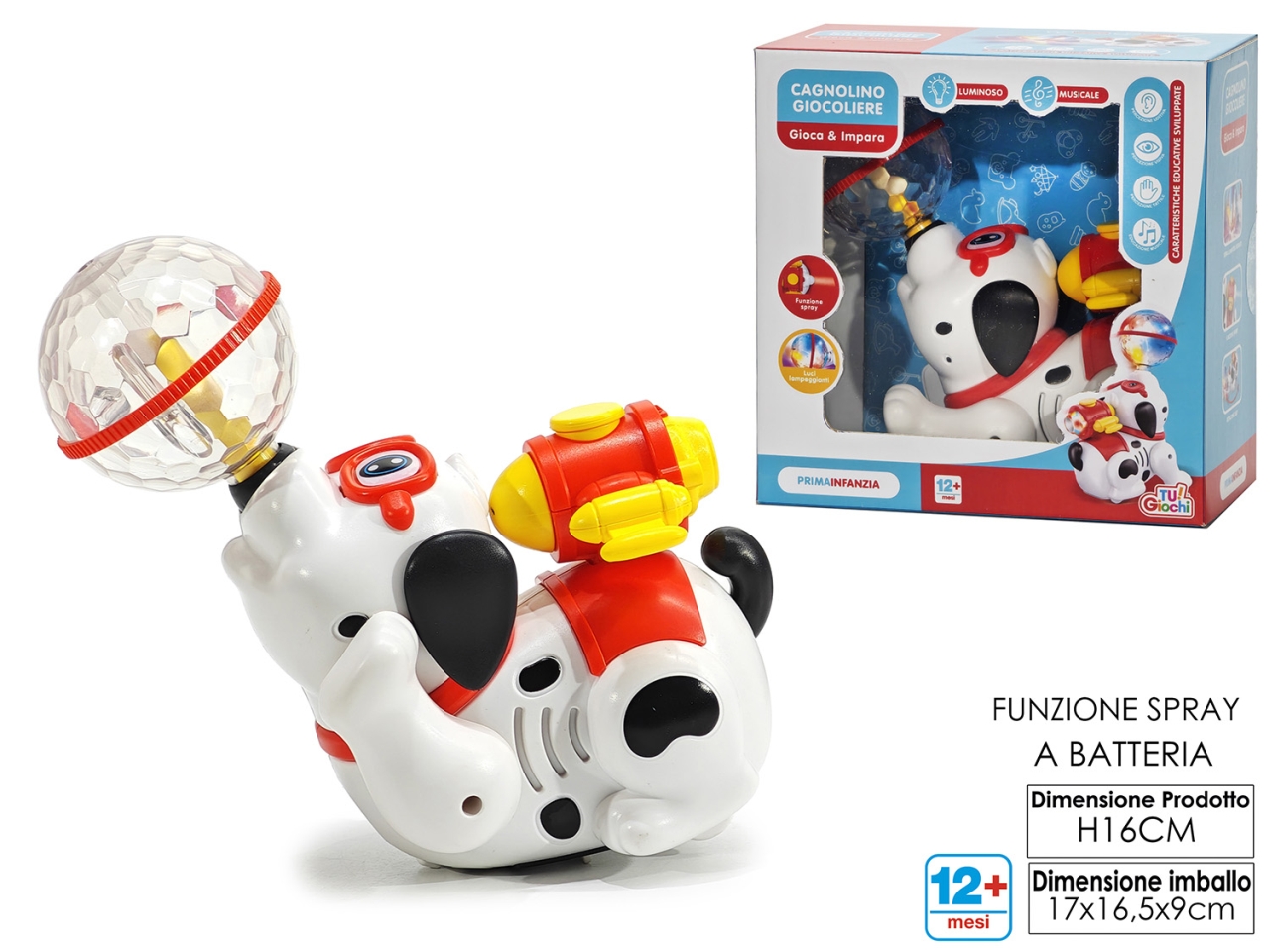 GIOCO CAGNOLINO INTERATTIVO LUCI MOVIMENTO 100045 GIOCO CAGNOLINO INTERATTIVO LUCI MOVIMENTO 100045