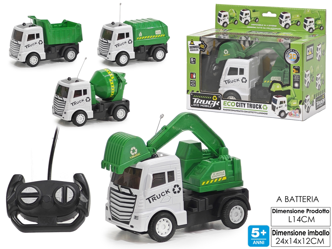 AUTOMEZZO LAVORO 4 FUNZ R/C4 ASS 100121