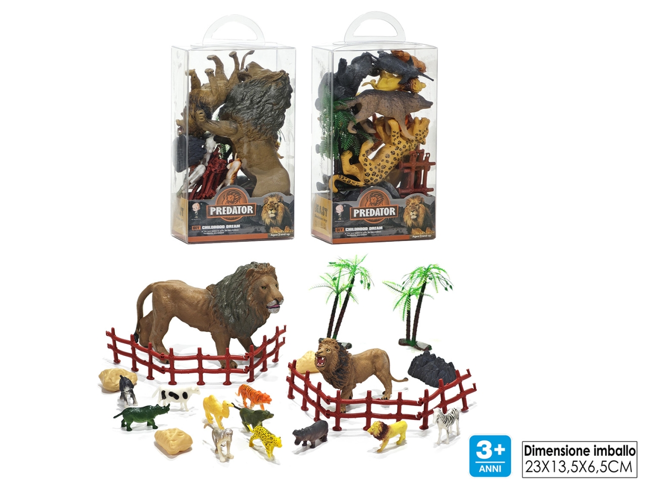 ANIMALI DELLA GIUNGLA 2ASS 100794 ANIMALI DELLA GIUNGLA 2ASS 100794