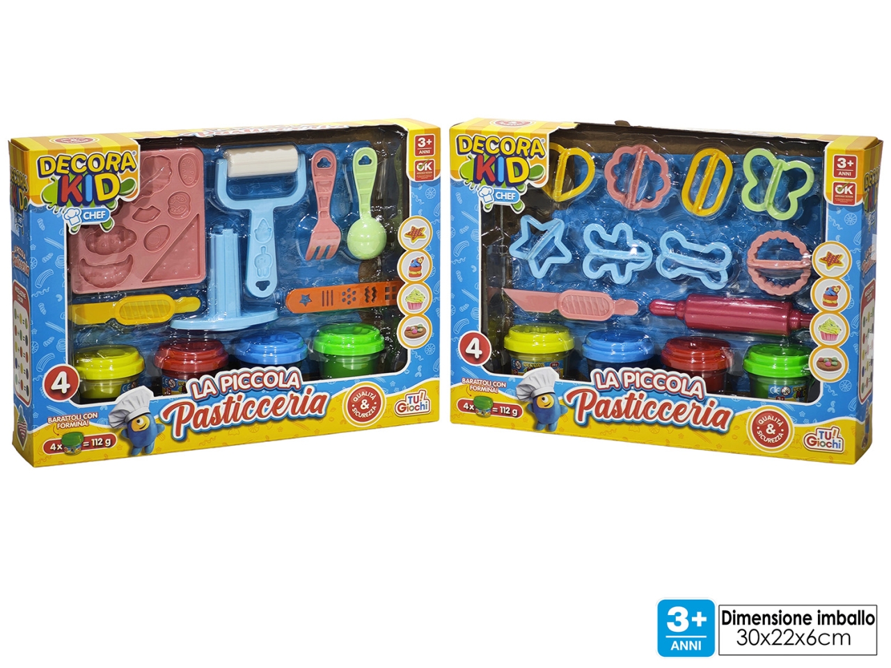 DECORA KID PASTICCERIA 2ASS 100800 DECORA KID PASTICCERIA 2ASS 100800