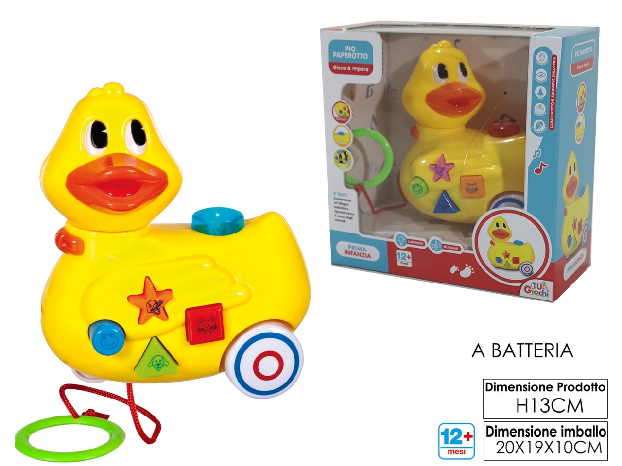 GIOCO PAPEROTTO INTERATTIVO LUCI E SUONI 100962 GIOCO PAPEROTTO INTERATTIVO LUCI E SUONI 100962