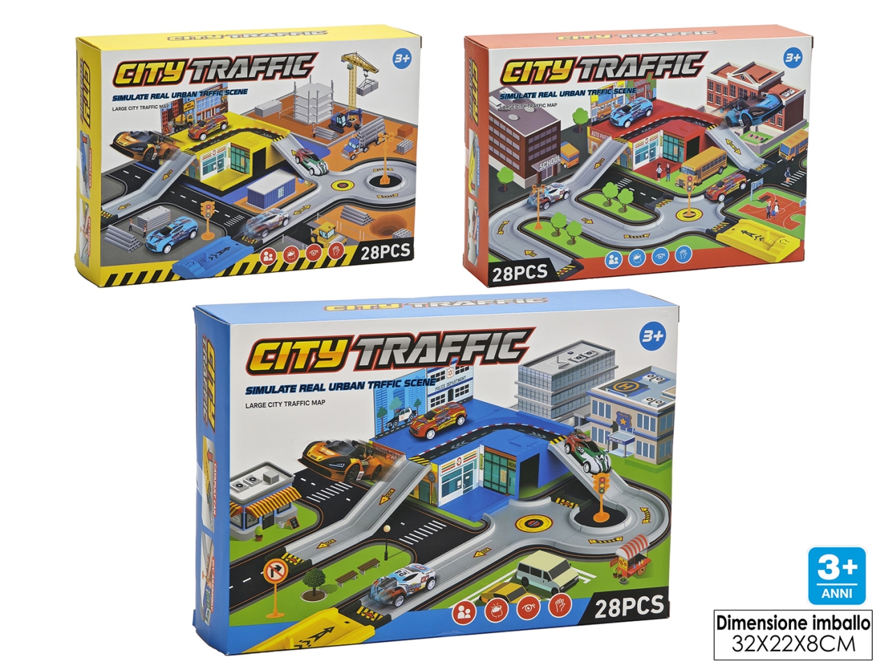 PARCHEGGIO DA ASSEMBLARE 28PZ 3ASS 102989