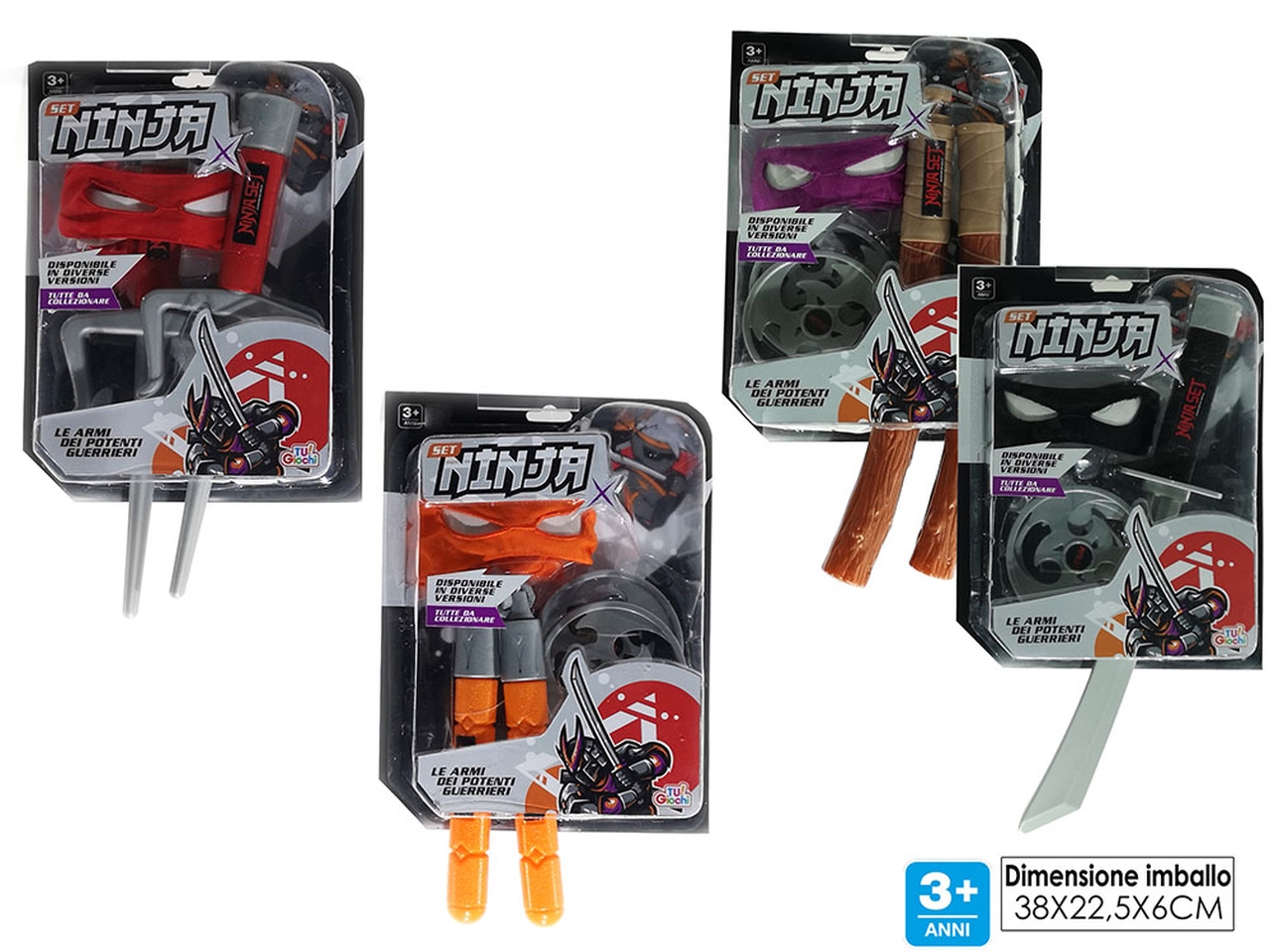 GIOCO NINJA 4ASS 103312