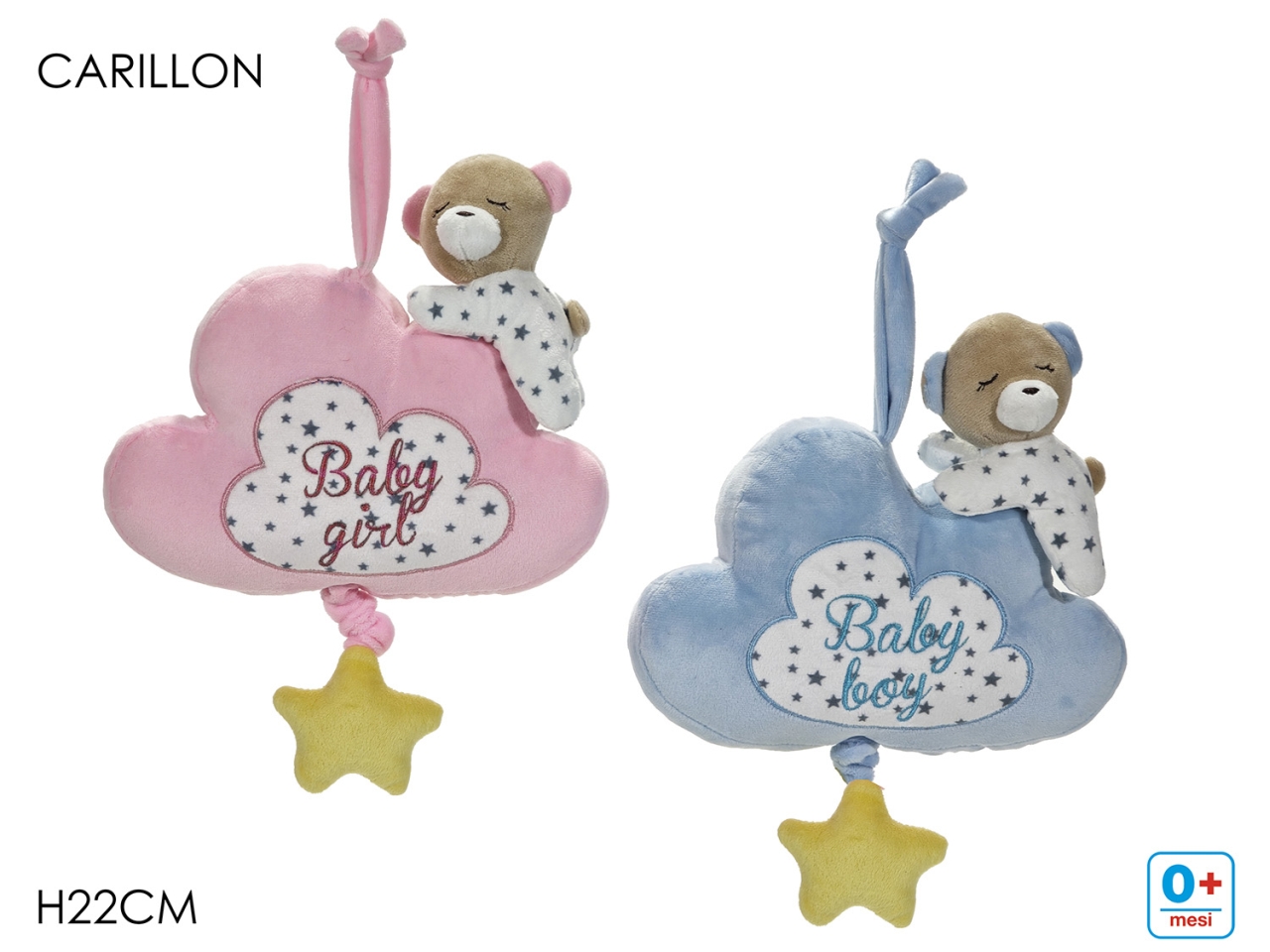 ORSO CARILLON H40 DOLCE NANNA 2ASS 611619 ORSO CARILLON H40 DOLCE NANNA 2ASS 611619