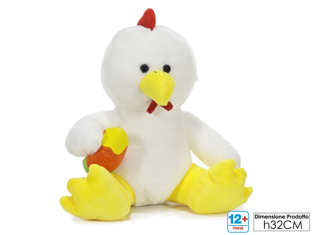 PELUCHE GALLINA H32 CM 711855