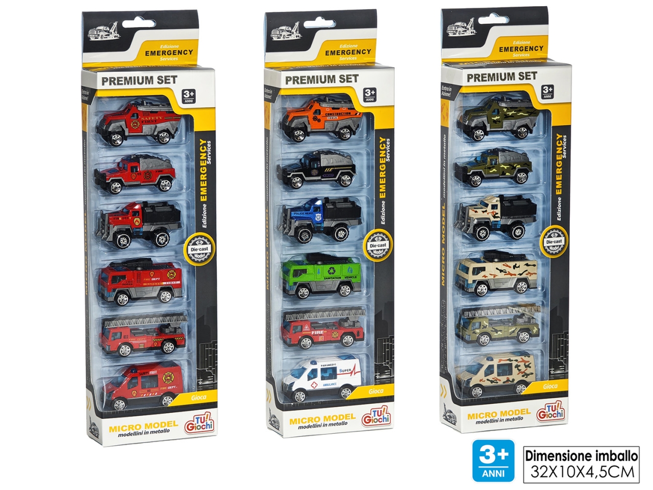 AUTOMEZZI SET 6 3ASS 100415