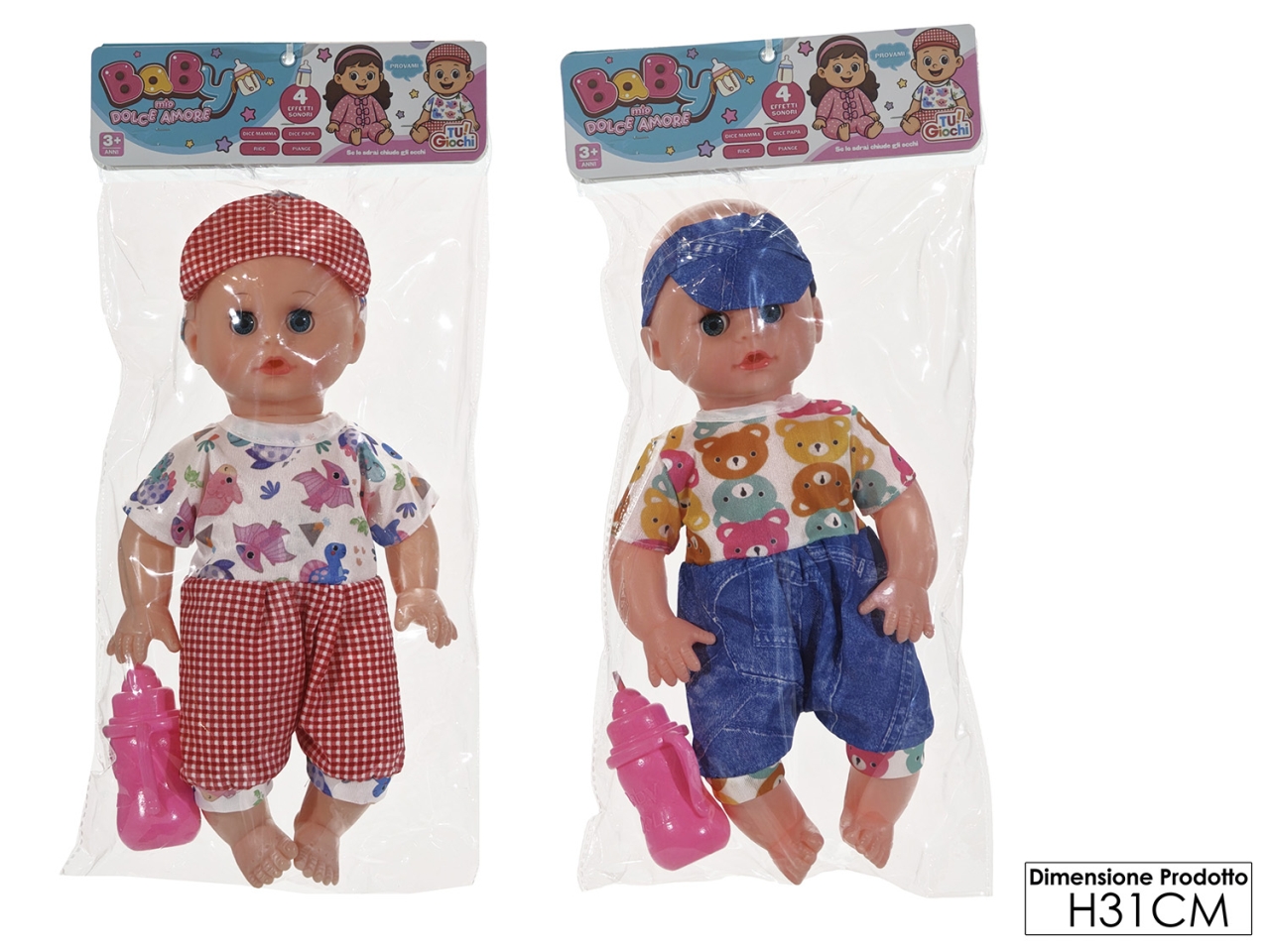 BAMBOLOTTO BABY MIO DOLCE AMORE 2ASS 100506