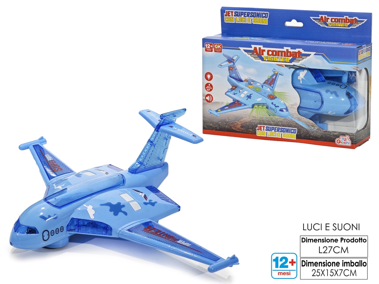 AEREO AIRCOMBAT FIGHTER LUCI SUONI MOVIM.100602 AEREO AIRCOMBAT FIGHTER LUCI SUONI MOVIM.100602