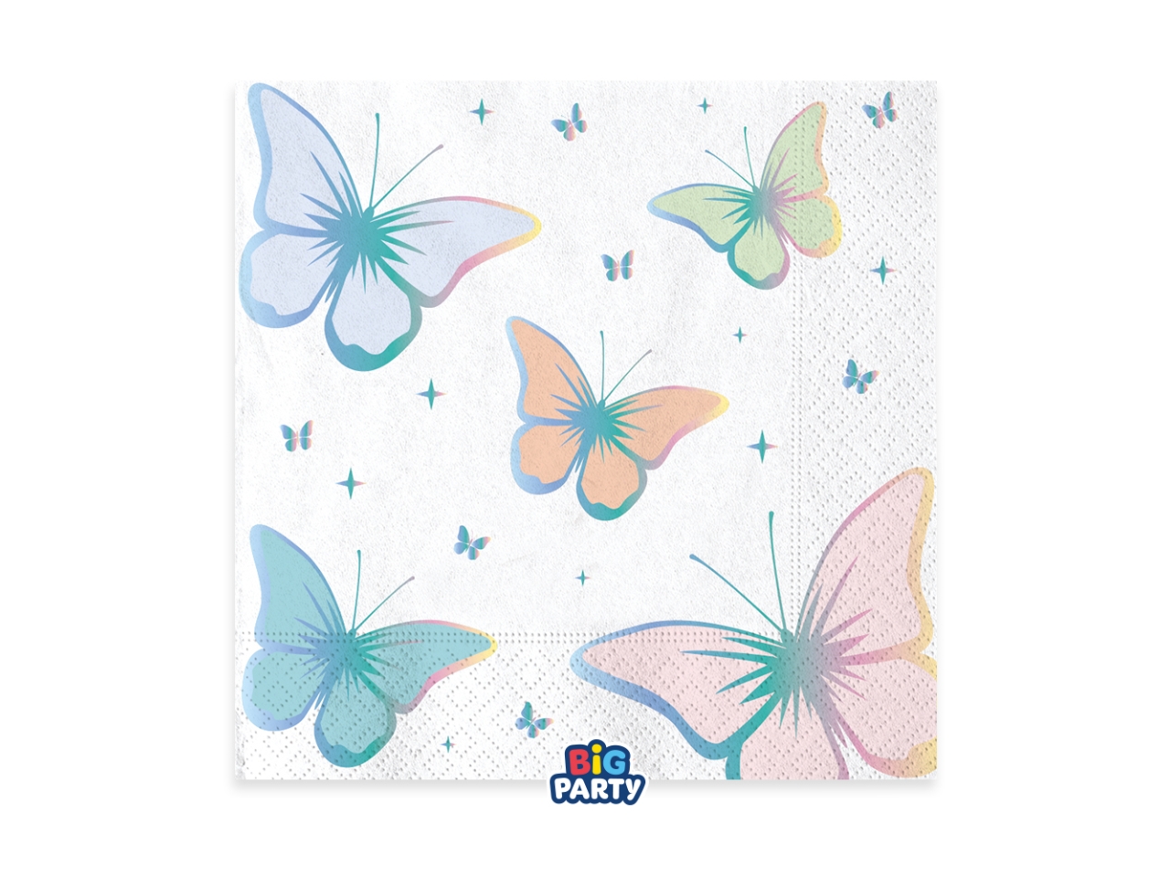 TOVAGLIOLI 33X33CM BUTTERFLY SET DA 16 PZ 77226 TOVAGLIOLI 33X33CM BUTTERFLY SET DA 16 PZ 77226