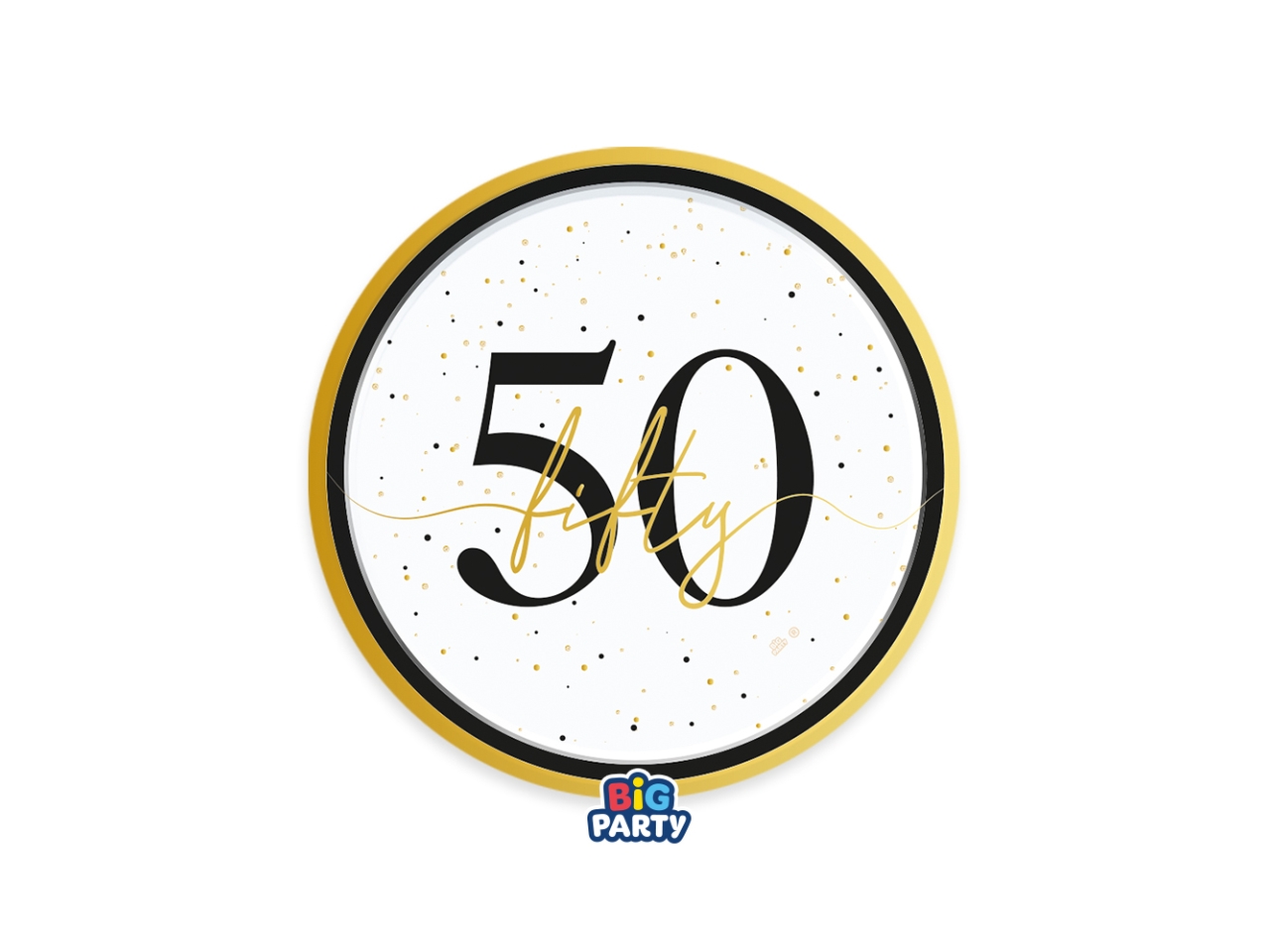 PIATTI 18CM HAPPY BIRTHDAY 50 SET DA 6 PZ 77261 PIATTI 18CM HAPPY BIRTHDAY 50 SET DA 6 PZ 77261