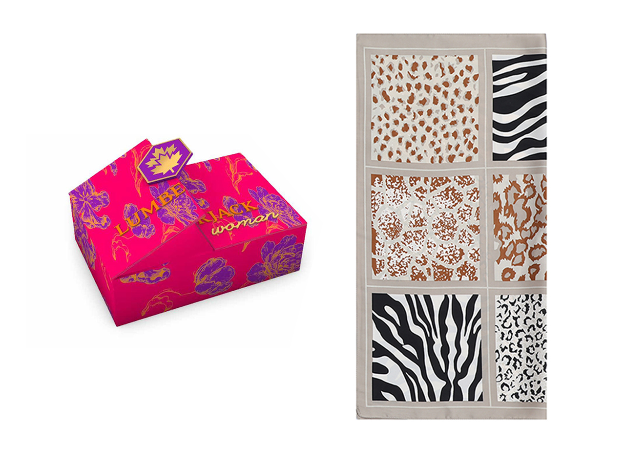 LUMBERJACK FOULARD COLORE 3 + BOX E905-3S