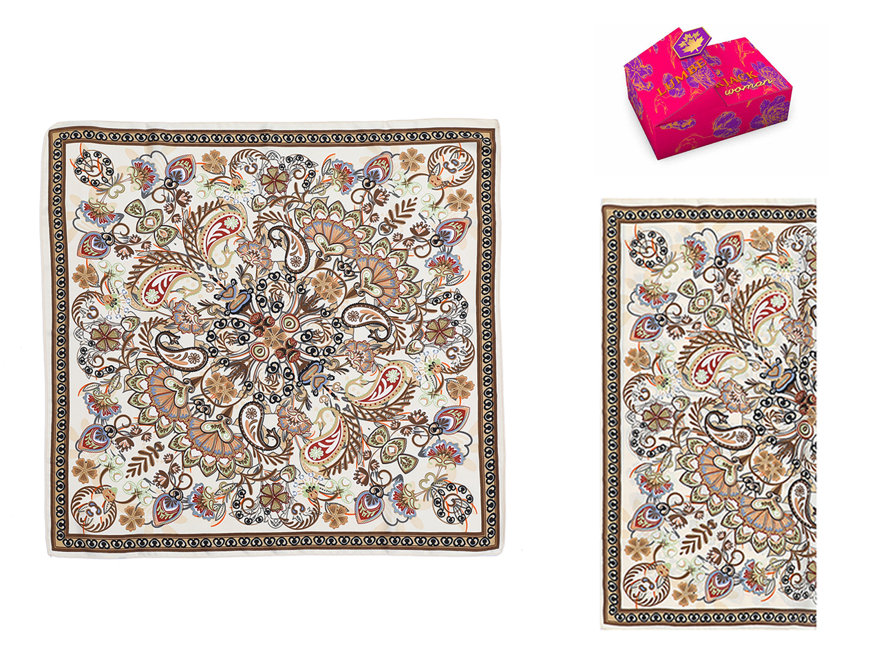 LUMBERJACK FOULARD COLORE 1 + BOX E907-1S