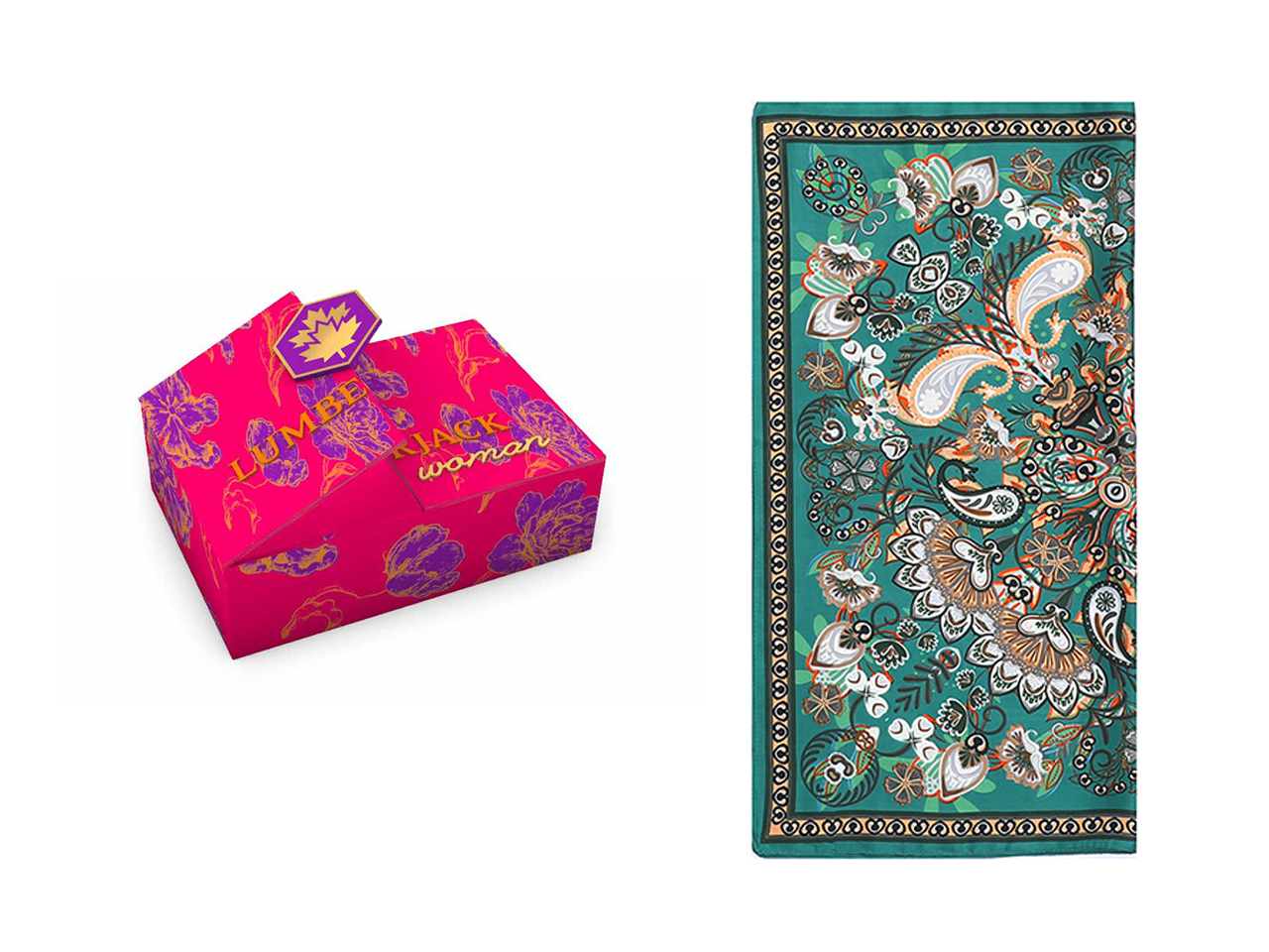 LUMBERJACK FOULARD COLORE 3 + BOX E907-3S