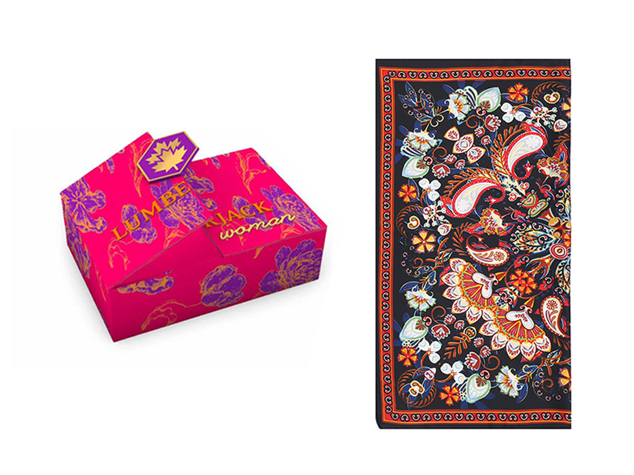 LUMBERJACK FOULARD COLORE 4 + BOX E907-4S