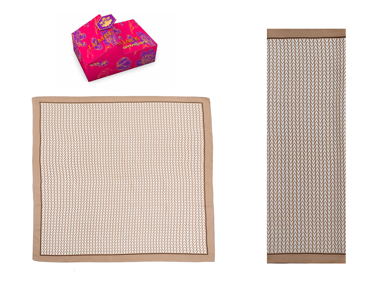 LUMBERJACK FOULARD COLORE 1 + BOX E912-1S