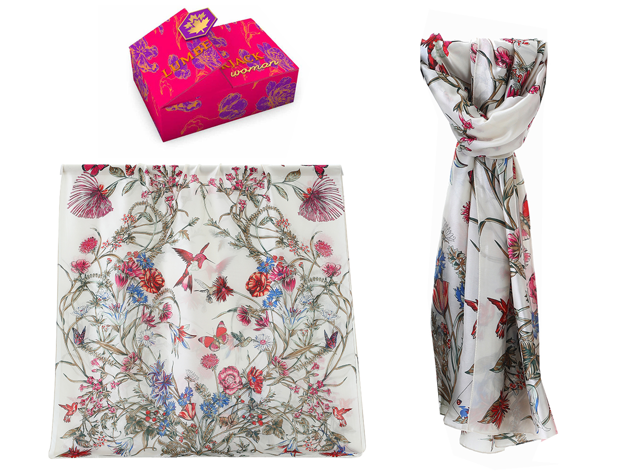 LUMBERJACK FOULARD COLORE 3 + BOX E919-3S