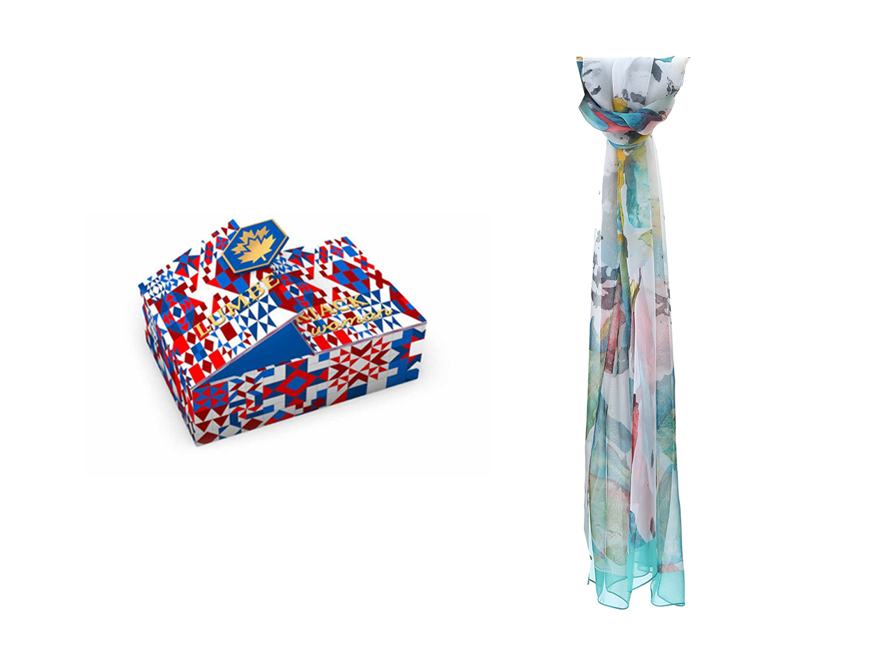 LUMBERJACK SCIARPA COLORE 2 + BOX F905-2S