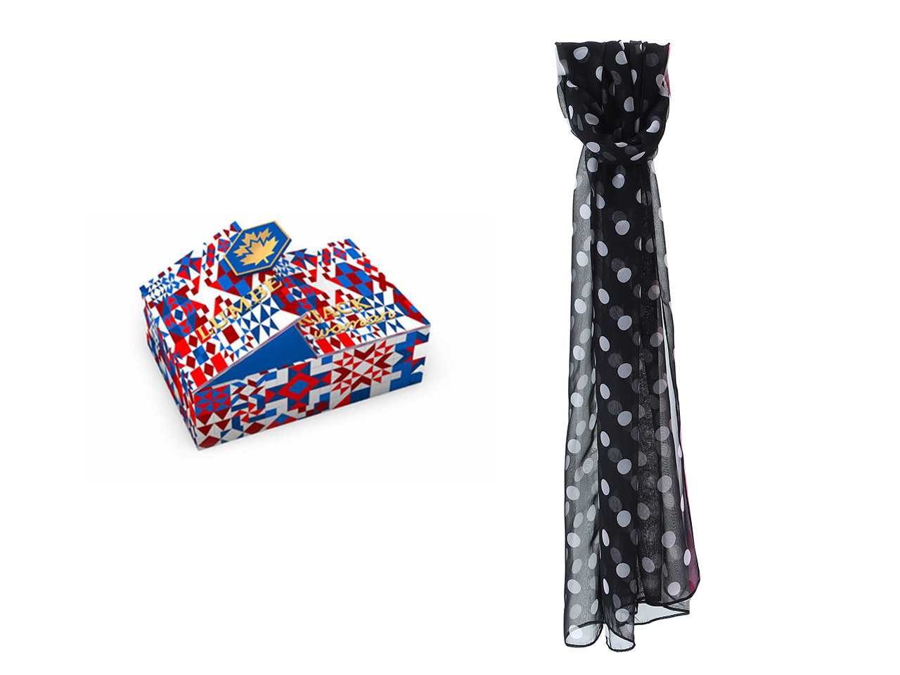 LUMBERJACK SCIARPA COLORE 1 + BOX F919-1S