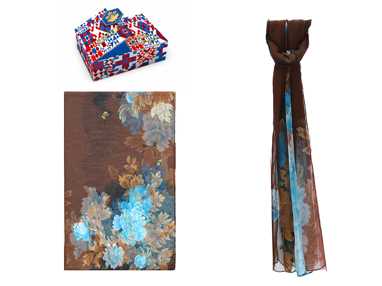 LUMBERJACK SCIARPA COLORE 4 + BOX F922-4S