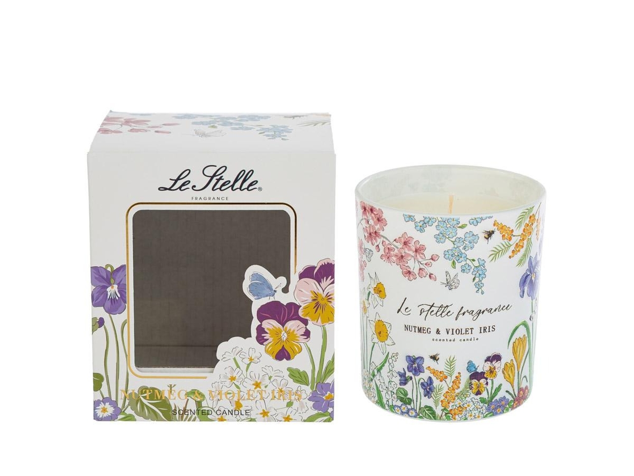 CANDELA PROFUMATA FLEUR 130GR d.7x8CM 58280