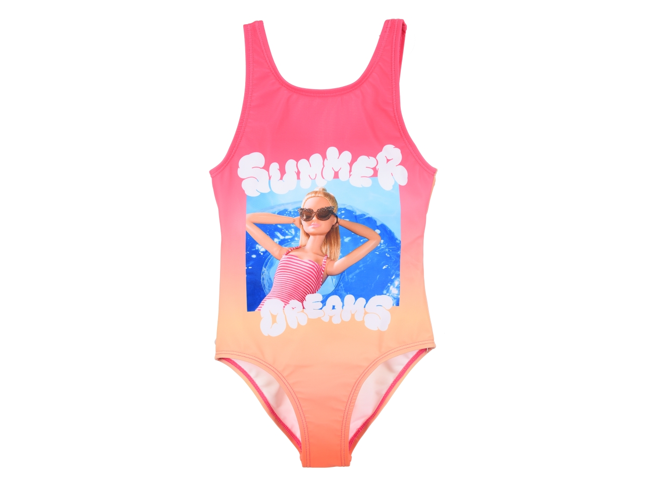 BARBIE COSTUME INTERO TG.4-10ANNI GIALLO EZ18017