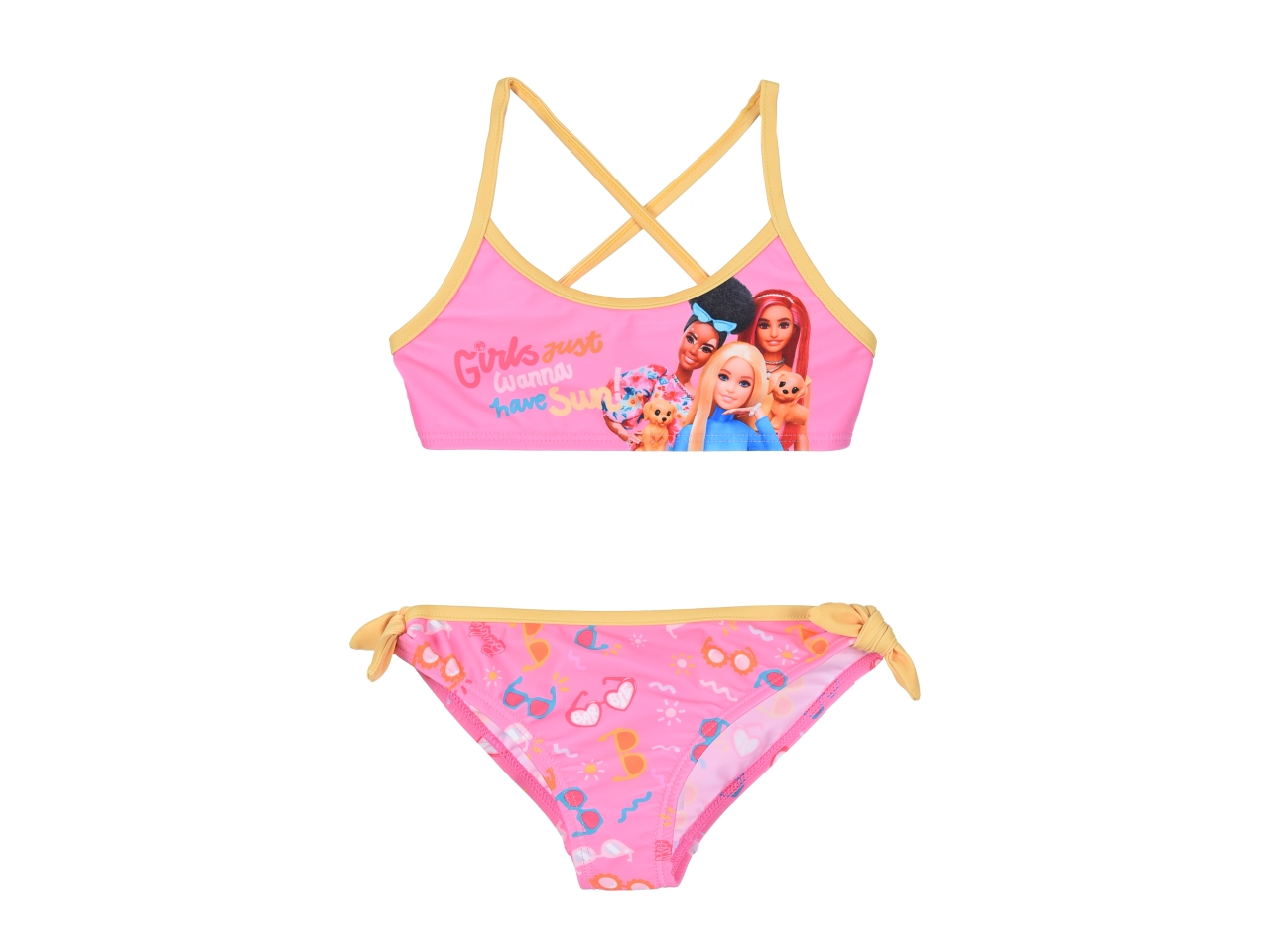 BARBIE BIKINI TG.4-10ANNI ROSA EZ18019