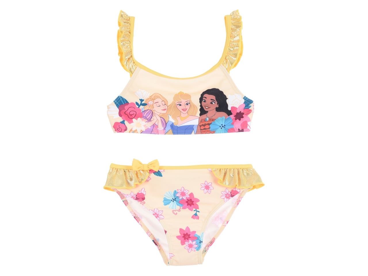PRINCIPESSE BIKINI TG.3-8ANNI GIALLO EZ18048